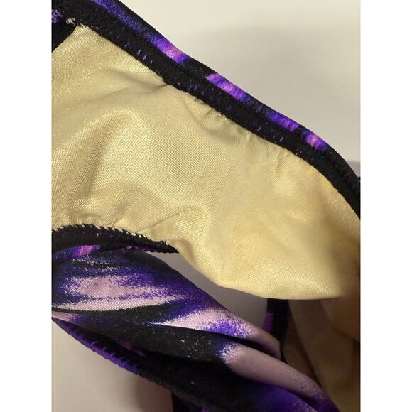 Women's Vintage 90's Purple Black SPEEDO One Piece Swimsuit Size 34 - Picture 7 of 7